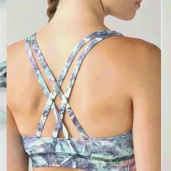 Lululemon Energy Bra Iridescent Multi size 6 - Picture 1 of 5